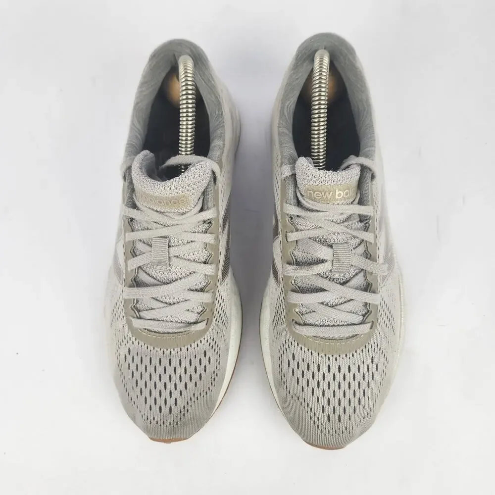 New Balance Womens Fresh Foam Arishi WARISLO1 Gray Running Shoes Size 7.5 B